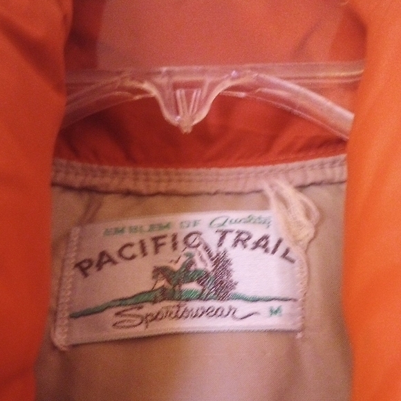 Pacific Trail Orange Puffer Vest - Picture 2 of 3